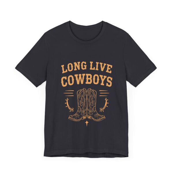 Long Live Cowboys Rustic Spur & Boot T-Shirt – Western Country Graphic Tee - Image 31