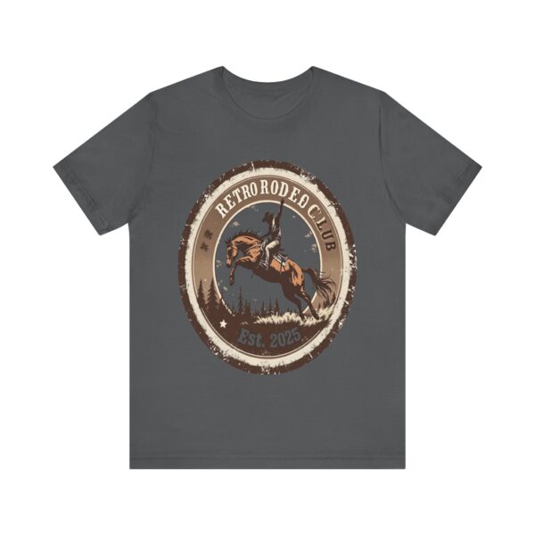 Retro Rodeo Club Bucking Bronco T-Shirt – Vintage Western Stamp Design - Image 53