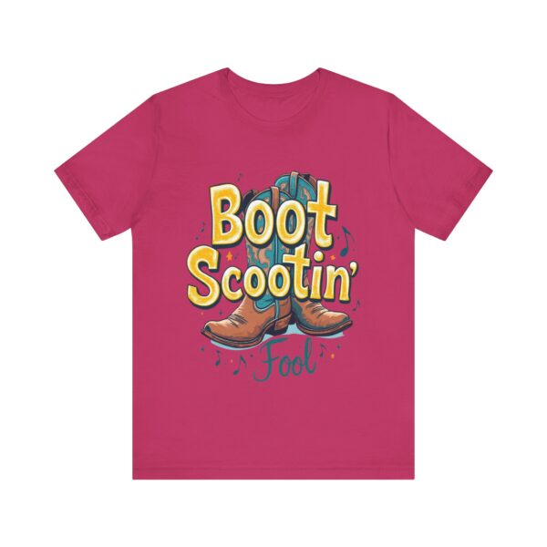 Boot Scootin’ Fool T-Shirt – Playful Country Dance Design with Rustic Charm - Image 61