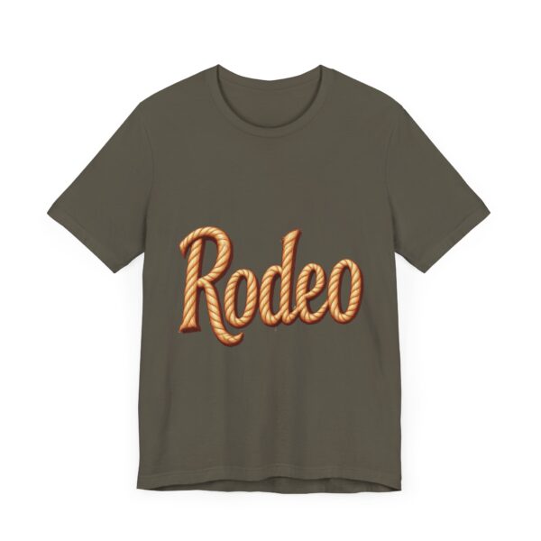 Rodeo Rope Typography T-Shirt – Western Cowboy Graphic Tee for Rodeo Fans - Image 27