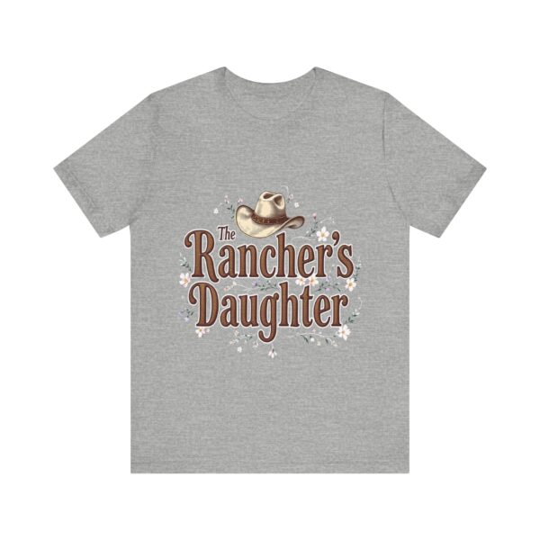 The Rancher's Daughter T-Shirt – Elegant Cowgirl Typography with Western Flair - Image 45