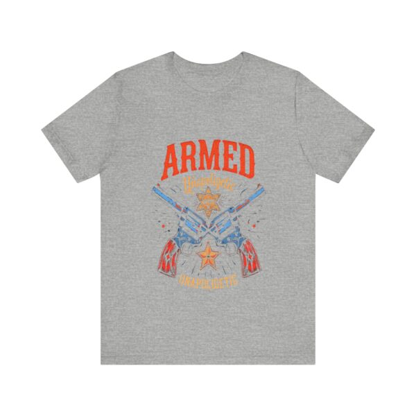 Armed & Unapologetic Cowboy Western T-Shirt - Bold Cowboy Tee for Wild West Lovers — Western Apparel - Image 13