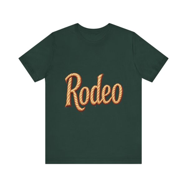 Rodeo Rope Typography T-Shirt – Western Cowboy Graphic Tee for Rodeo Fans - Image 37