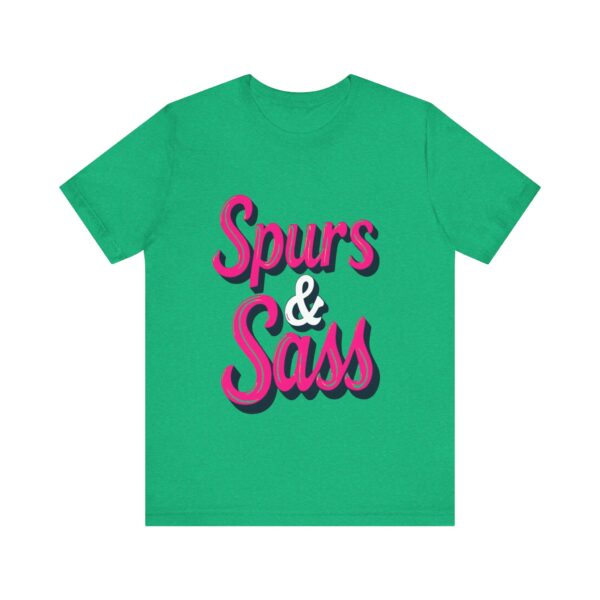 Spurs & Sass T-Shirt – Western Cowgirl Graphic for Bold Attitudes - Image 33