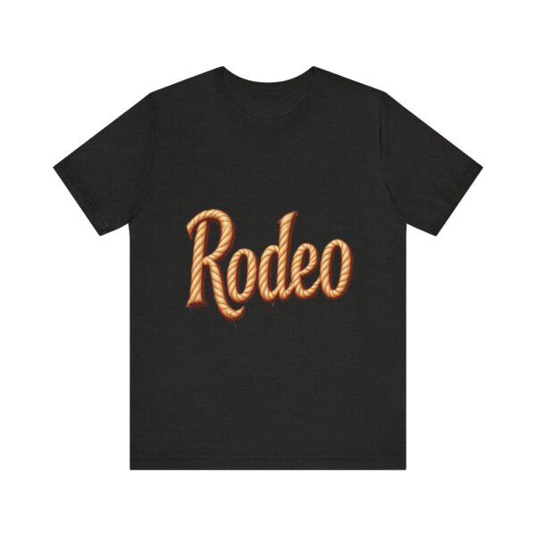 Rodeo Rope Typography T-Shirt – Western Cowboy Graphic Tee for Rodeo Fans - Image 17