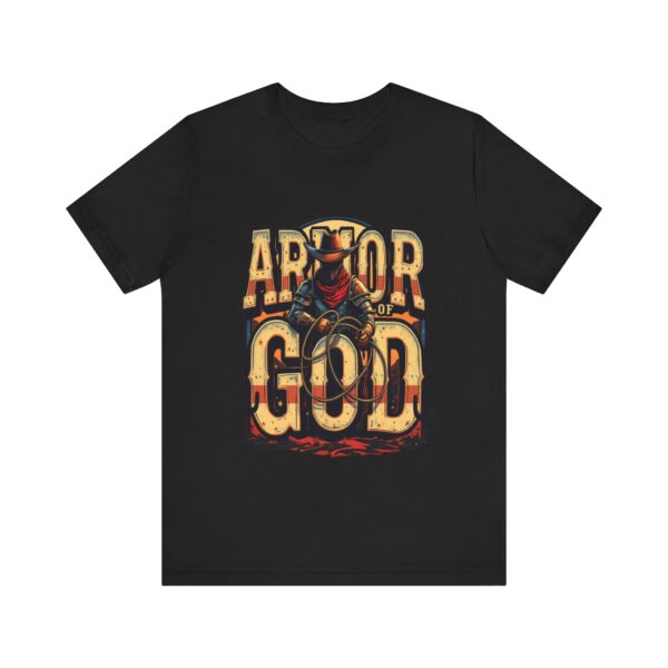 Armor of God T-Shirt – Old West Valor Meets Spiritual Strength - Image 9