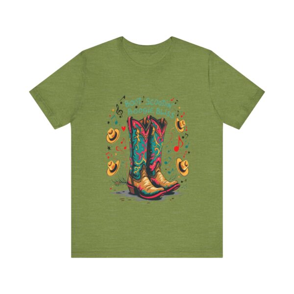 Boot Scootin' Boogie Bliss T-Shirt – Vibrant Country Dance Design with Musical Flair - Image 17