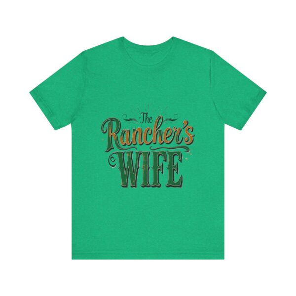 Rancher's Wife T-Shirt – Rustic Typography Design for Strong Country Women - Image 29