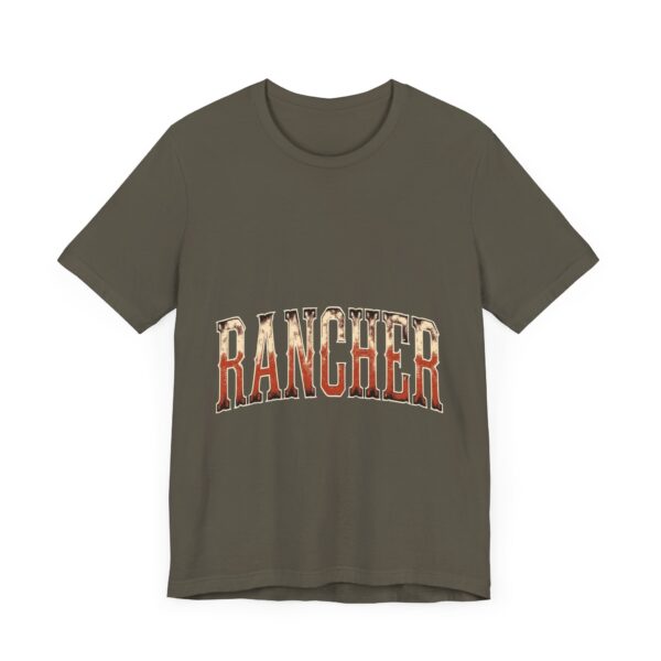 Rancher Legacy T-Shirt – Bold Western Typography for Rural Living Enthusiasts - Image 19