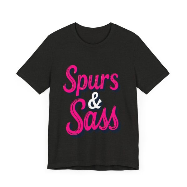 Spurs & Sass T-Shirt – Western Cowgirl Graphic for Bold Attitudes - Image 19