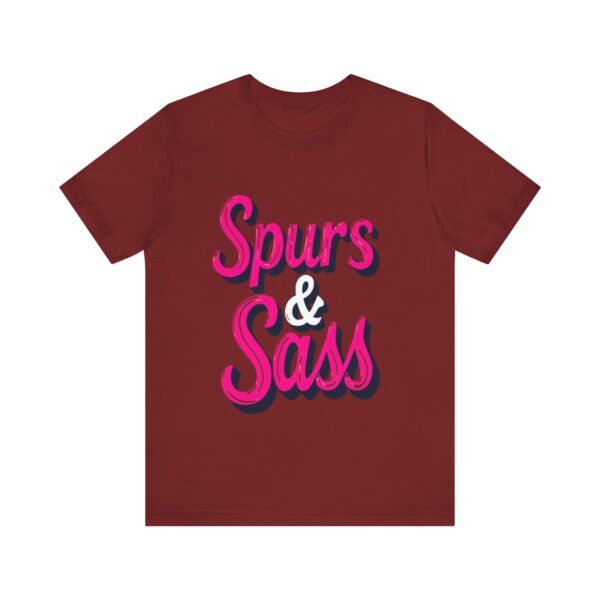 Spurs & Sass T-Shirt – Western Cowgirl Graphic for Bold Attitudes - Image 65