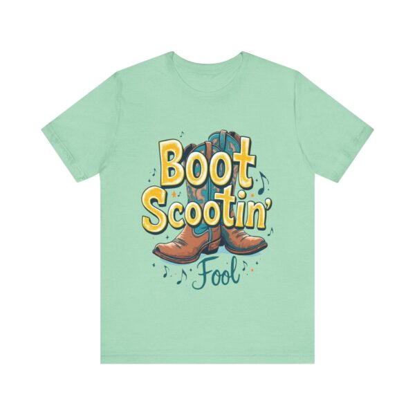 Boot Scootin’ Fool T-Shirt – Playful Country Dance Design with Rustic Charm - Image 25