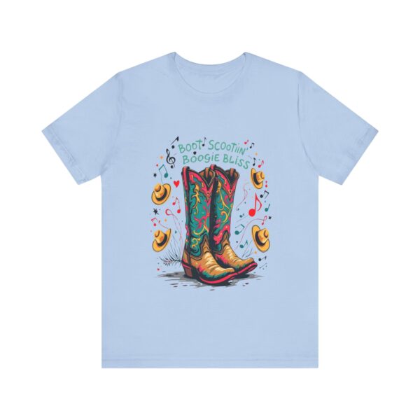 Boot Scootin' Boogie Bliss T-Shirt – Vibrant Country Dance Design with Musical Flair - Image 45