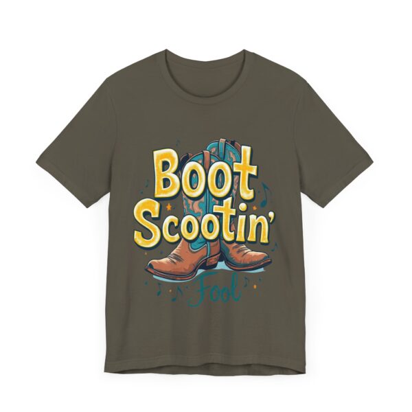 Boot Scootin’ Fool T-Shirt – Playful Country Dance Design with Rustic Charm - Image 19