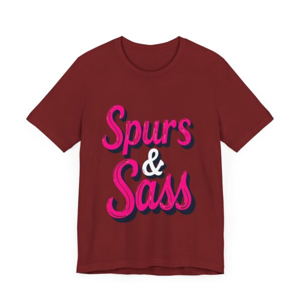 Spurs & Sass T-Shirt – Western Cowgirl Graphic for Bold Attitudes - Image 67