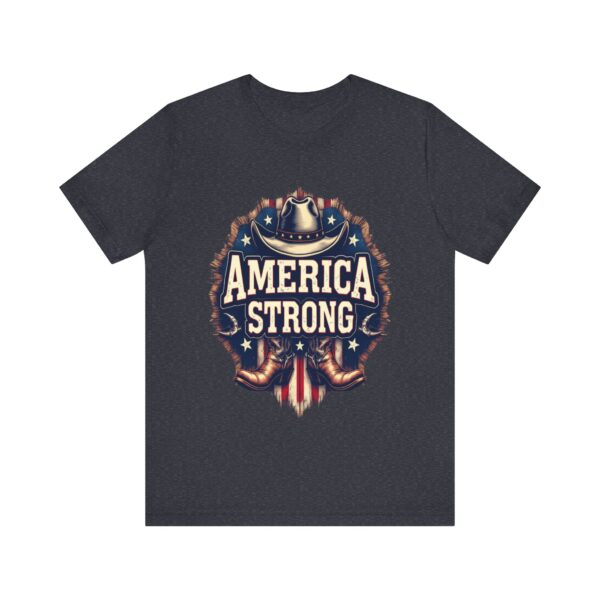 America Strong T-Shirt – Cowboy Pride and Patriotic Spirit Design - Image 61