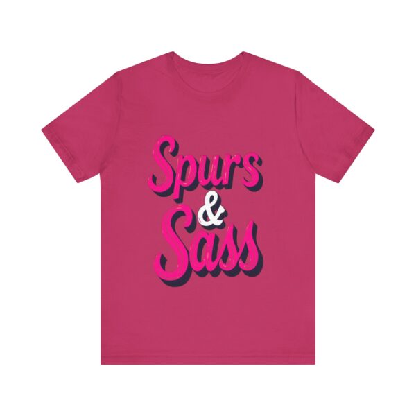 Spurs & Sass T-Shirt – Western Cowgirl Graphic for Bold Attitudes - Image 61