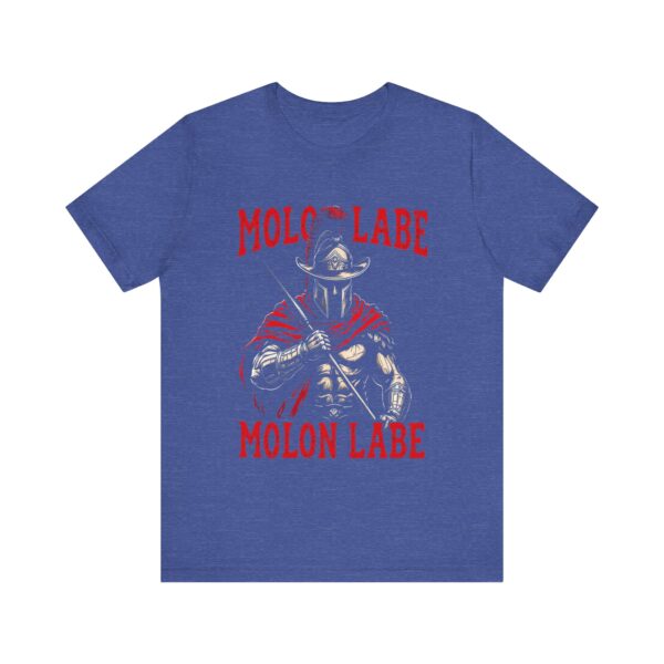 Spartan Cowboy Molon Labe T-Shirt - Bold Warrior Art for Freedom Lovers - Unique - Image 17